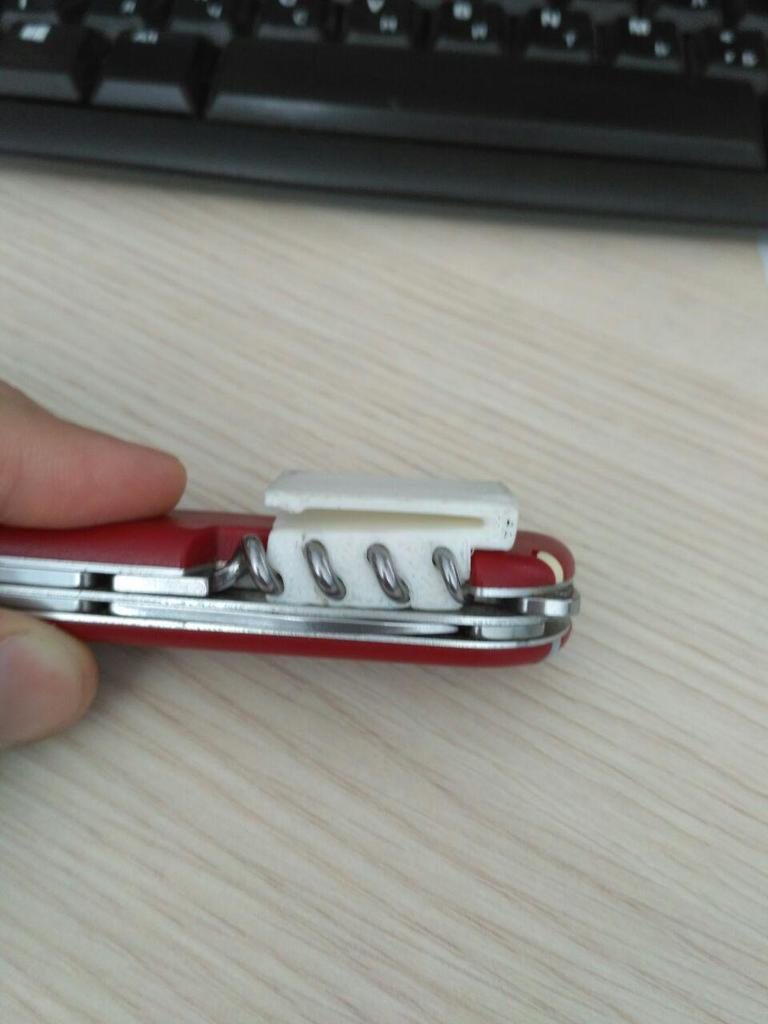 Swiss army knife clip