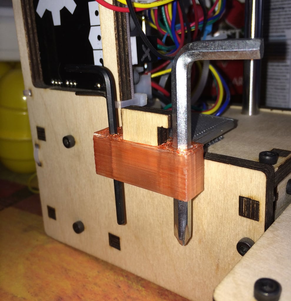 Printrbot Simple V2 basic tool holder