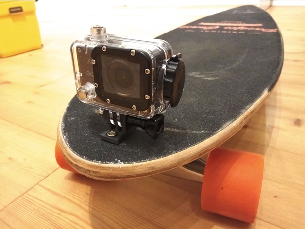 skate support for sport camera