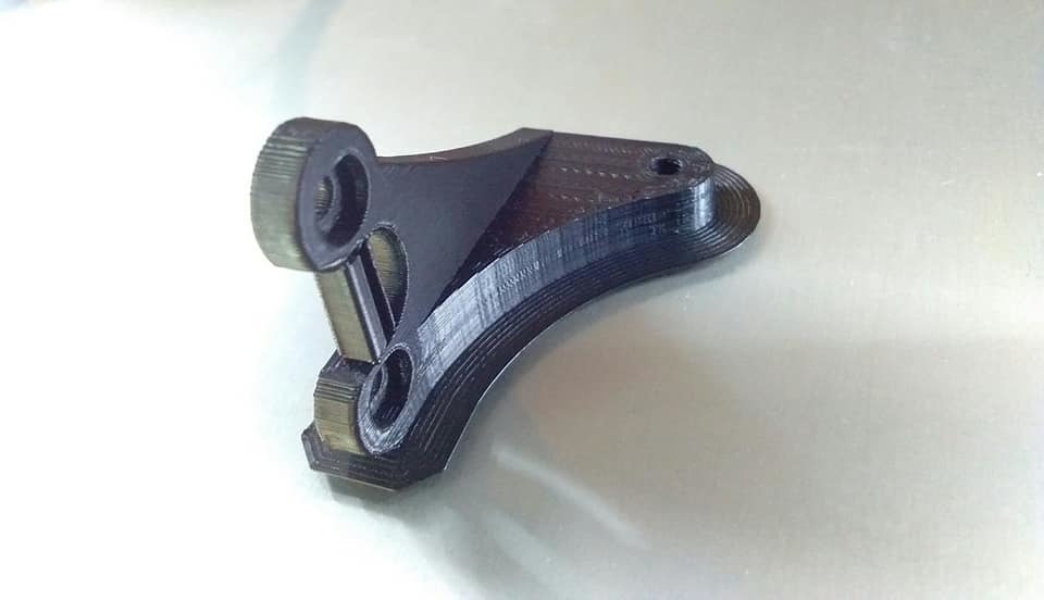Creality Ender 3 Filamant Guide (Reused Bearing from Stock Extruder Tensioner)