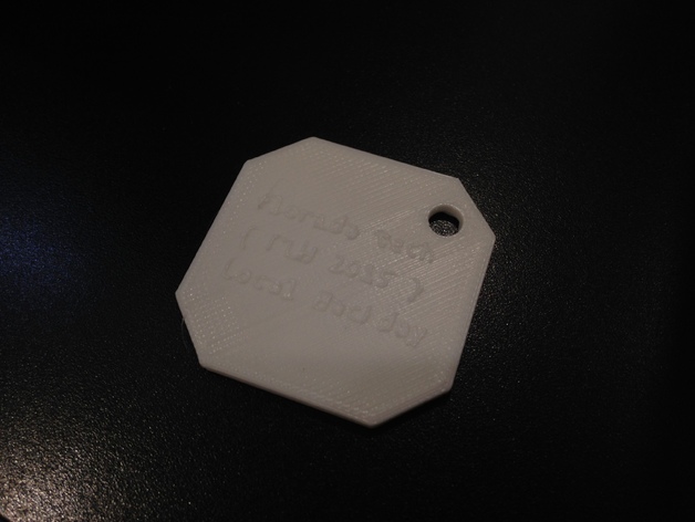 Local Hackday 2015 Keychain