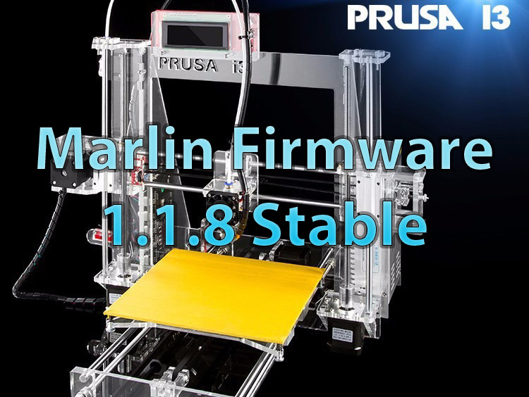 Marlin 1.1.8 Stable Release for Sunhokey Prusa i3 (configs)