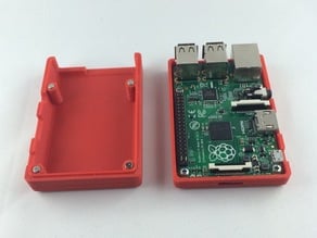 RaspberryPi 2 and B+ Case with magnets
