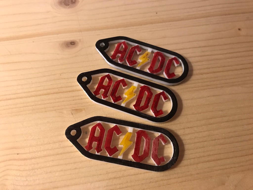 AC/DC Keychain