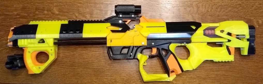 Modified Nerf Rival Scope (for Caliburn)