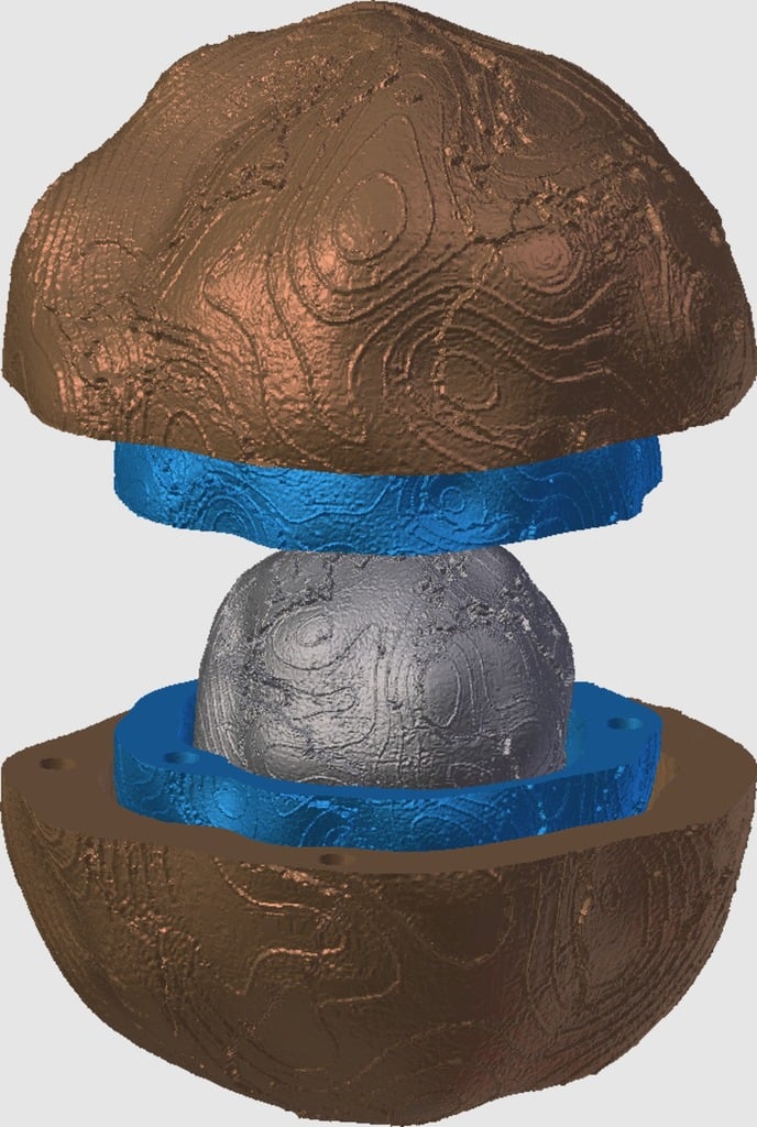 SP12RTS nesting tomography globes - "Seismic Matryoshka"