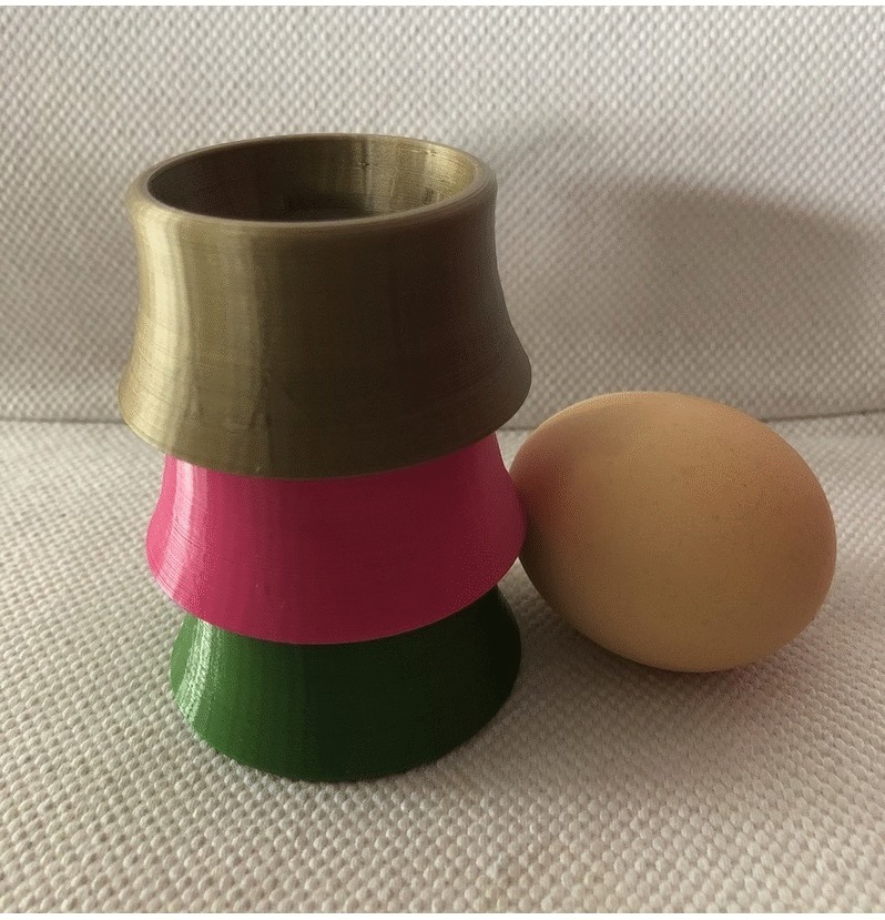 Coquetier emboitable / Nestable Eggcup