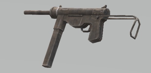 US M3 Grase Gun WWII