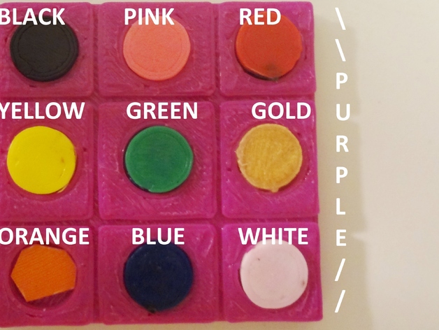 10 Color Sample Palette