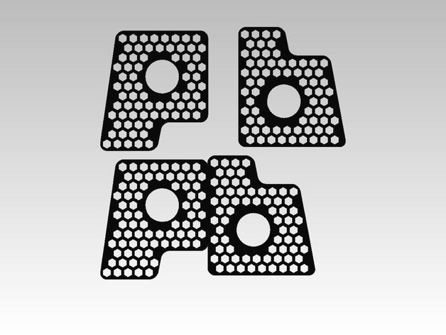 Printrbot Honeycomb Logo & Keyring