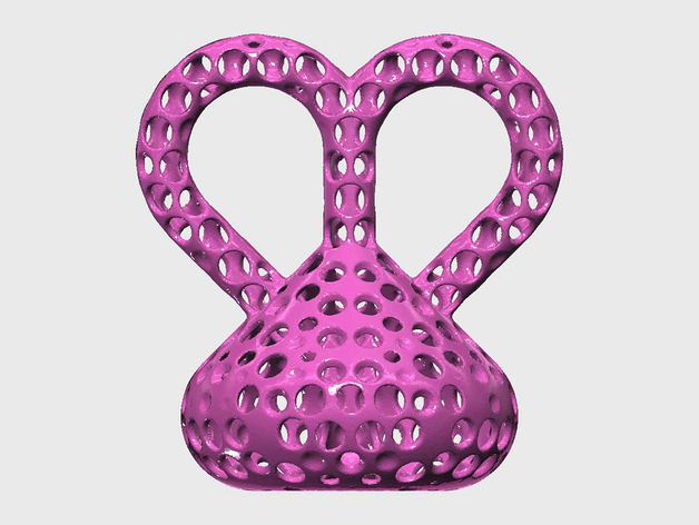 Paradox Design Lovely Heart Klein Bottle