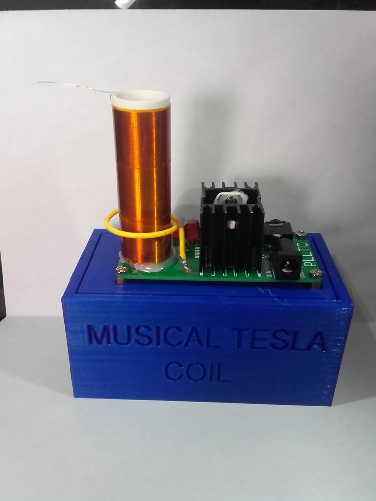 Musical Tesla Coil Box