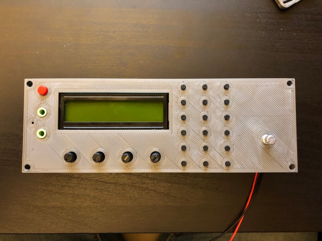 Faceplate for DDS Signal Generator for SSB6.1 Project