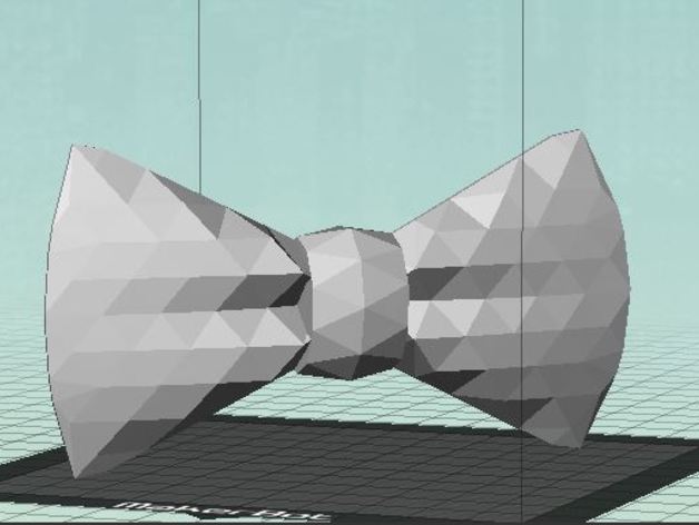 Low Poly Bow Tie
