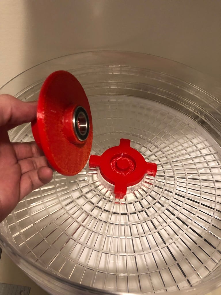 Filament Dryer Spool Holder (Horizontal, Rosewill Food Dryer)