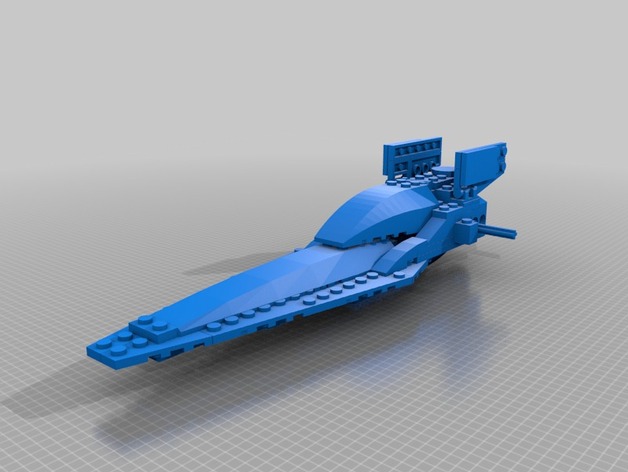 imerial v wing Starfighter building bloks aka lego