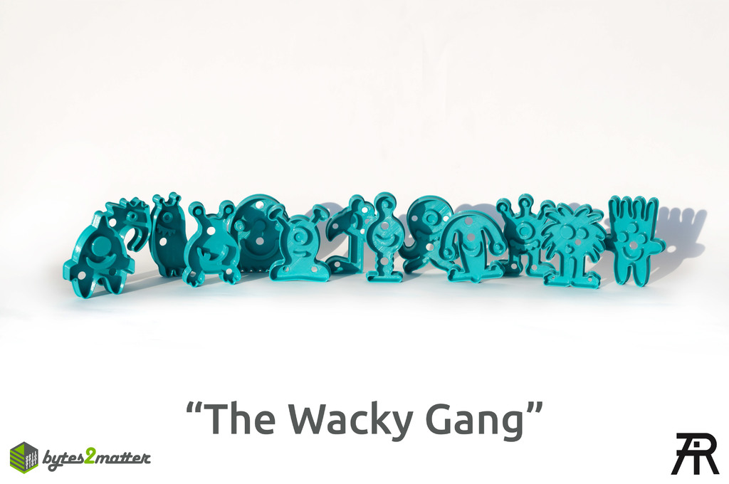 Wacky Monsters Cookie Cutters