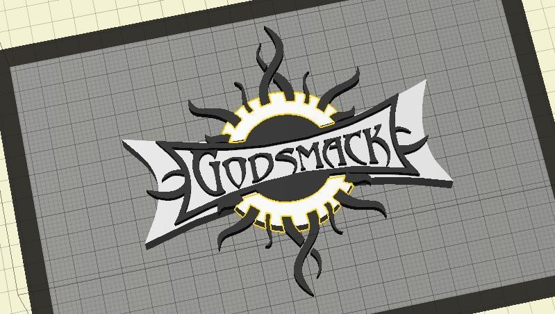 Godsmack (Band) Keychain Logo