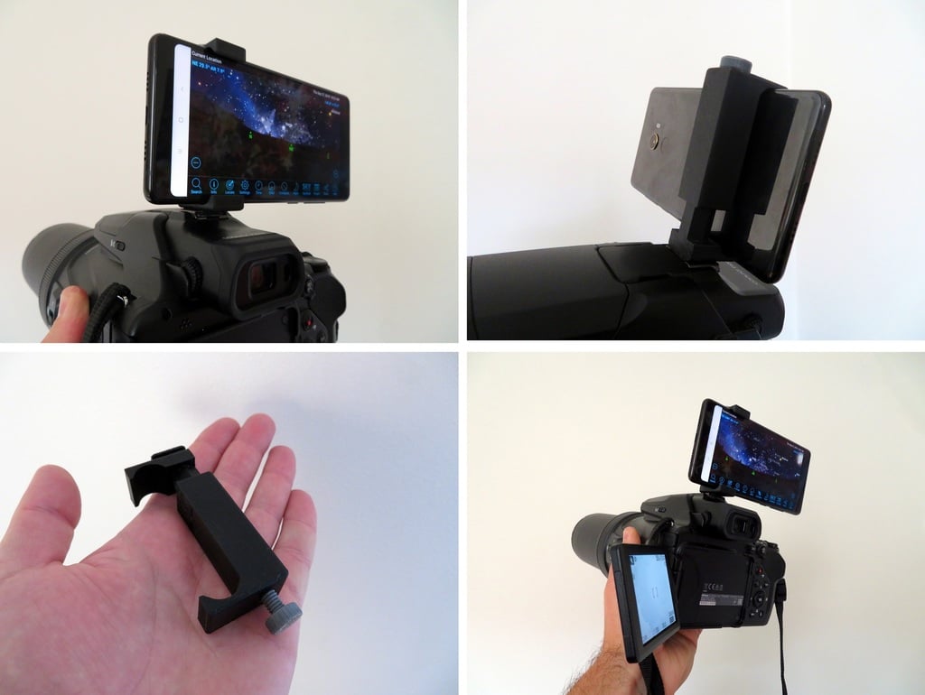 Camera hot shoe - Universal phone holder