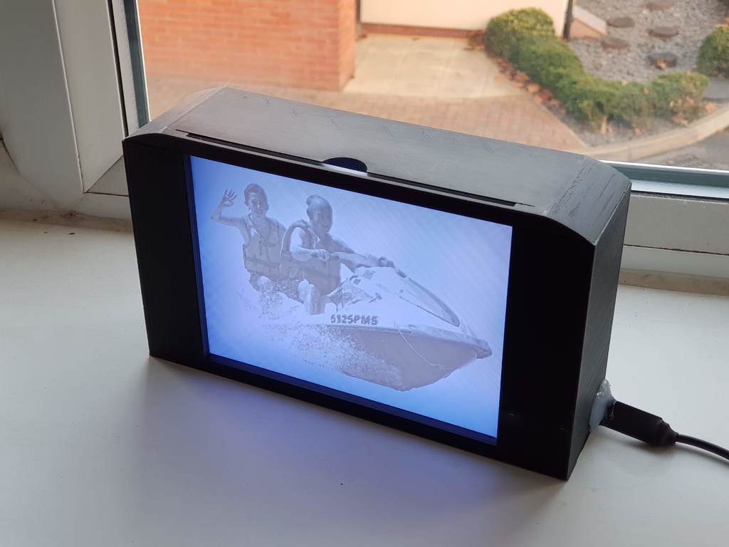 Lithophane Lightbox Frame (Easily Swap Photos)