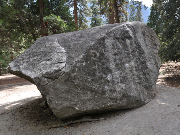 Swan Slab Boulder (Yosemite) Climbing Hold