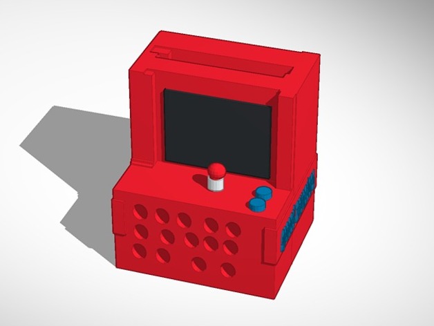 Computer arcade iphone speaker printable in anything