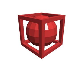 esfera en cubo