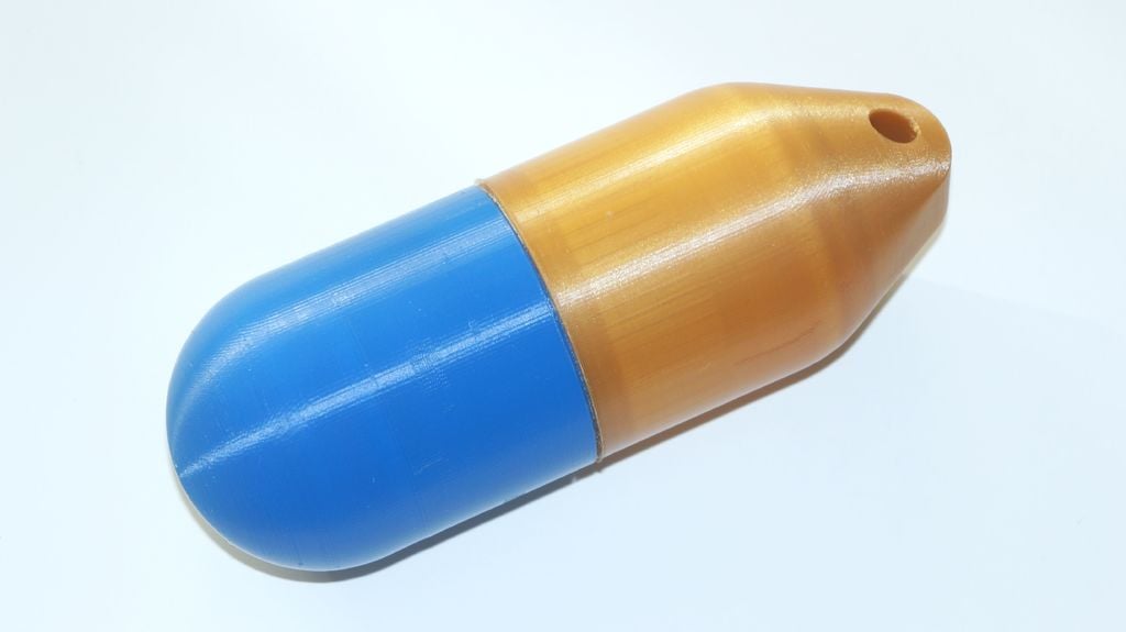 Capsule configurable with screw joint