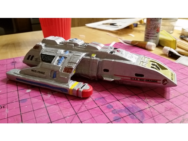 DS9 Runabout 1/100 scale