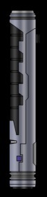 Lightsaber modeled after concept art
