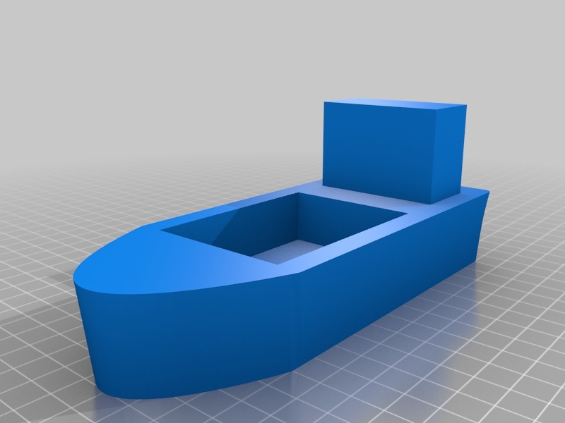 Toy Boat for Wooden Railway