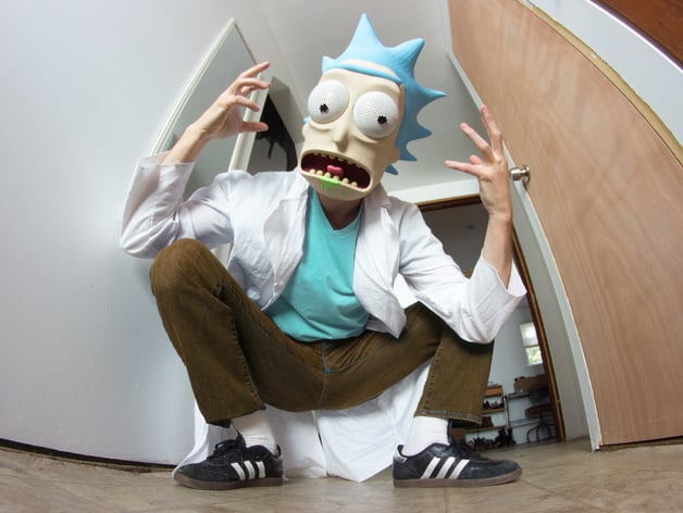 Rick Sanchez mask from Rick and Morty