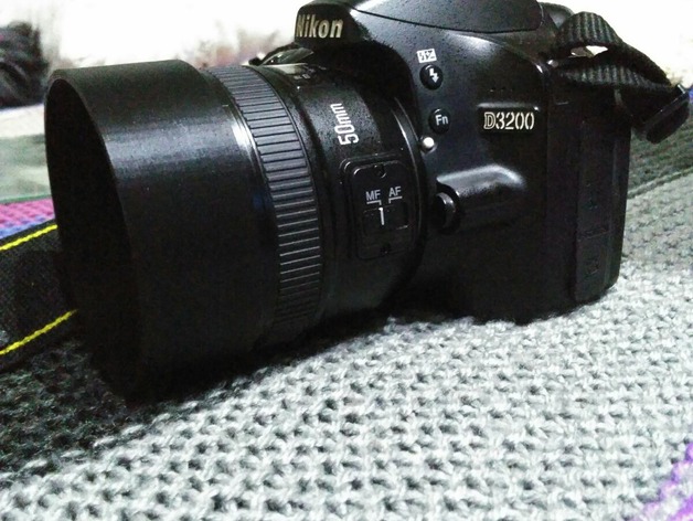Parasol yongnuo 50mm 1.8 Nikon