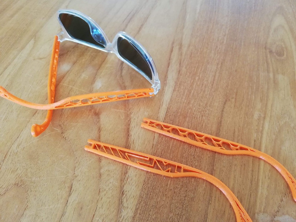 3D-printed Custom Sunglasses
