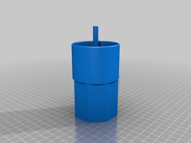 Funky Cup With Straw