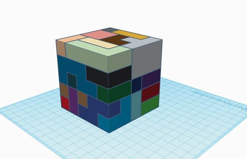 5x5 Cube Puzzle