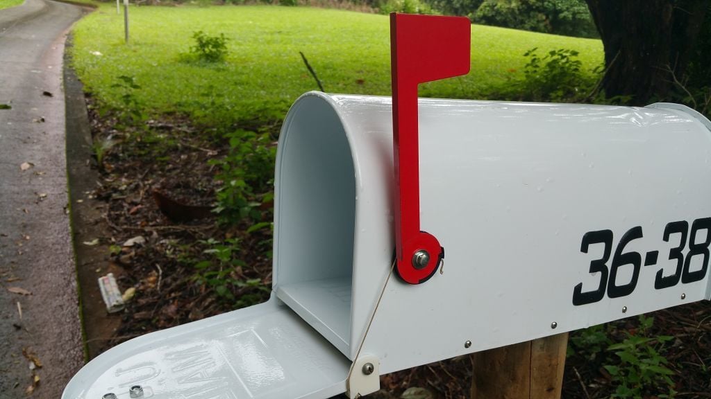 US Mail Box Auto Flag