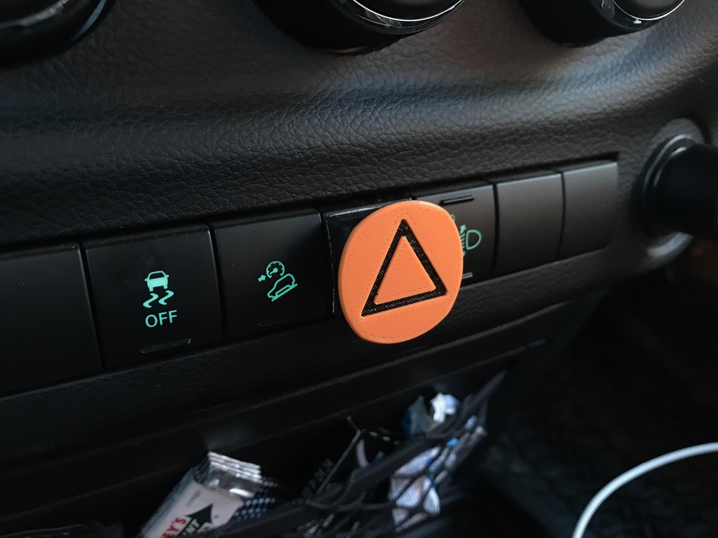 Emergency stop button for Jeep Wrangler