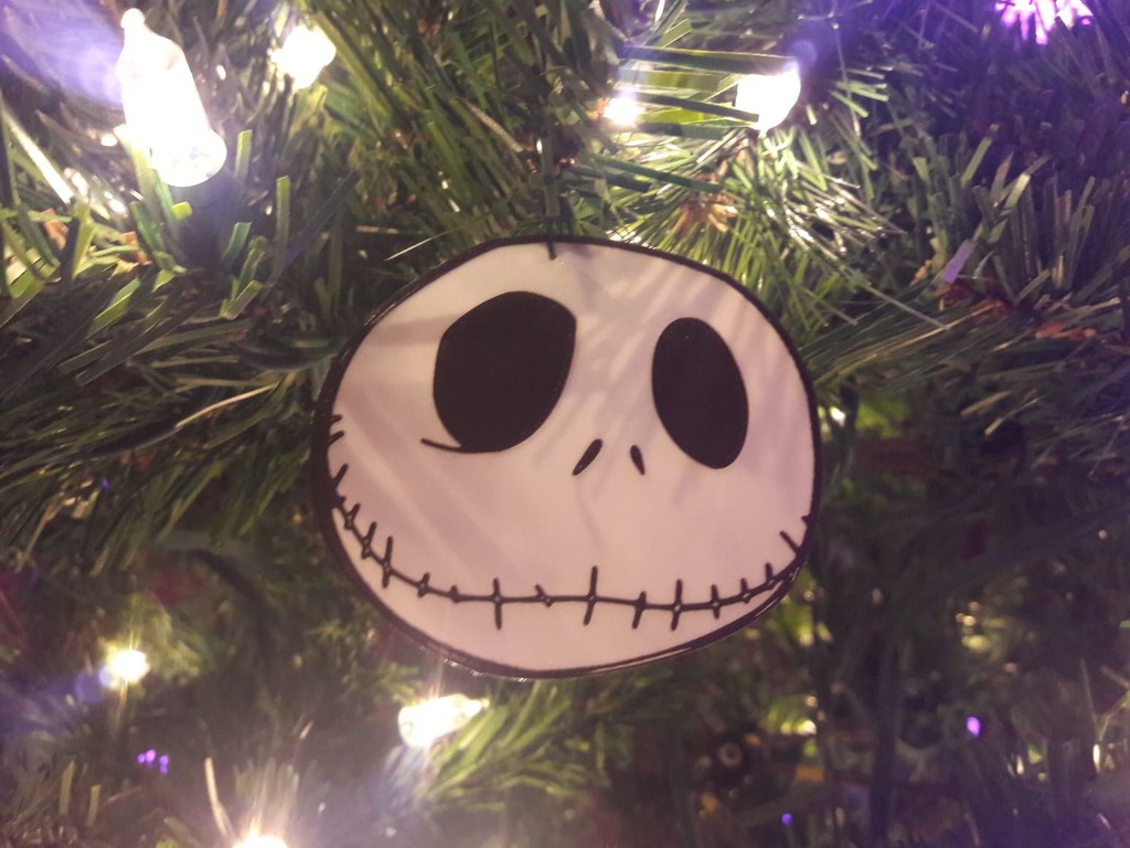 Jack Skellington Christmas Ornament