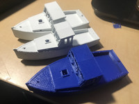 HO Scale 30' x 10' Maine Lobster Boat by frak23 - Thingiverse