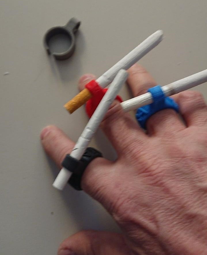 Finger Cigarette Holder