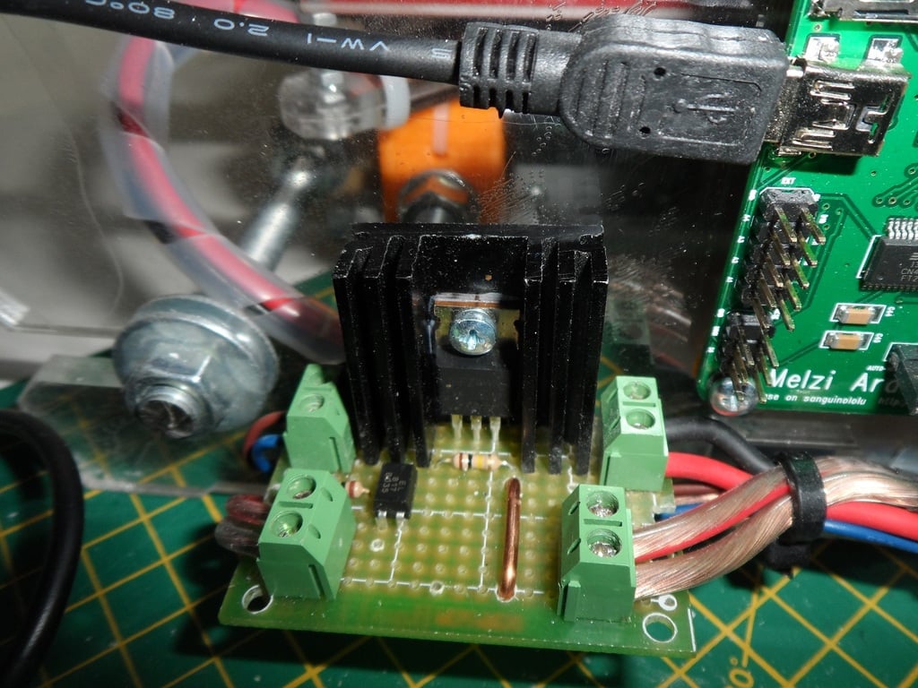Mosfet Switch for Hotbed