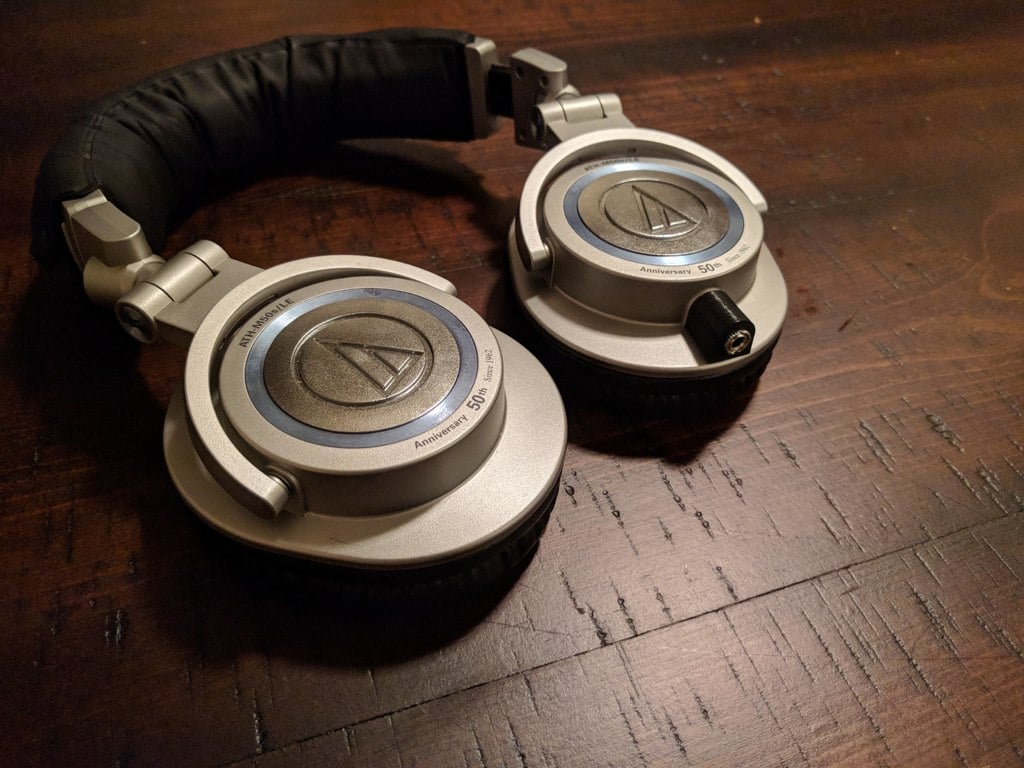 Audio Technica ATH-M50s Removable Cable Mod Housing