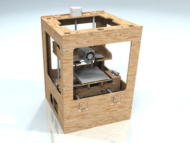 Thing-O-Matic 3D model (STEP)