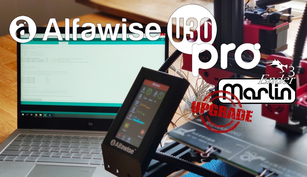 Alfawise U30 PRO, Marlin + Screen FW (Screen software)