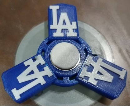 LA Dodgers Fidget Spinner #1 - Wingnut2k