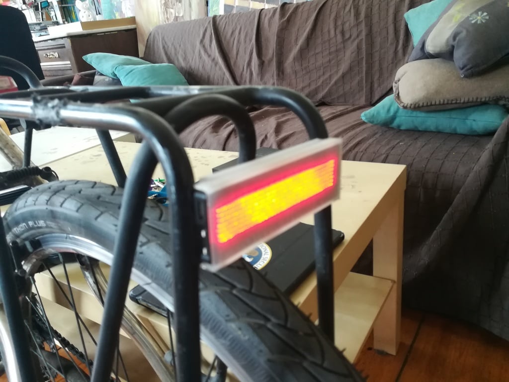 bicycle rearlight bracket