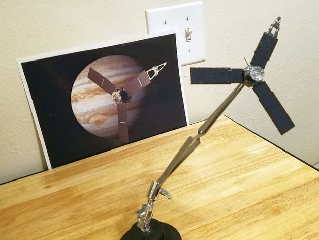 Juno Spacecraft 1:180 for 3D Printing