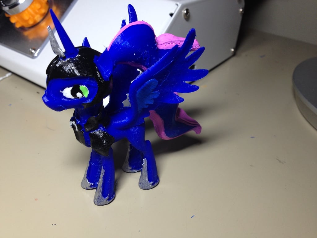 Luna in armor MLP Pony REMIXED