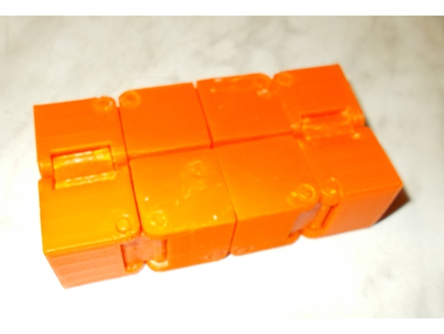 Fidget Cube assemble in parts